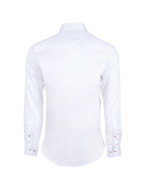 Chemise blanche avec détails dos