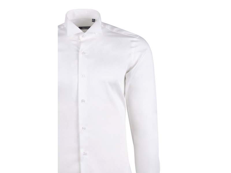 Chemise blanche col cassé coupe