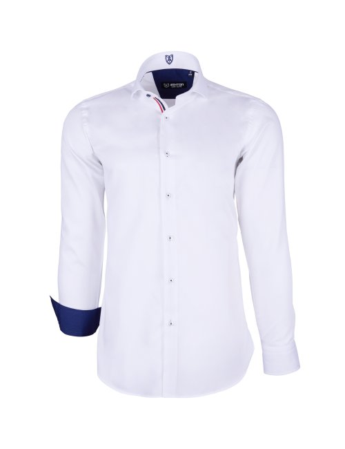 chemise blanche casual chic homme
