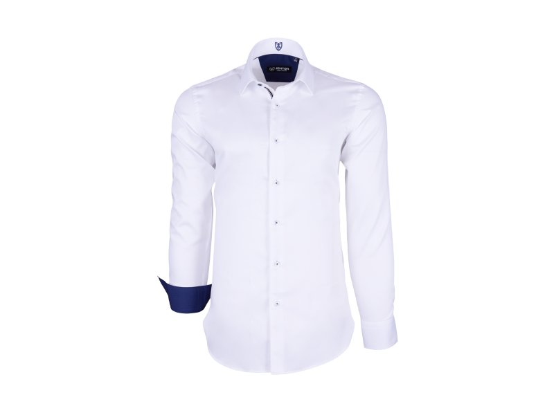 chemise blanche casual homme